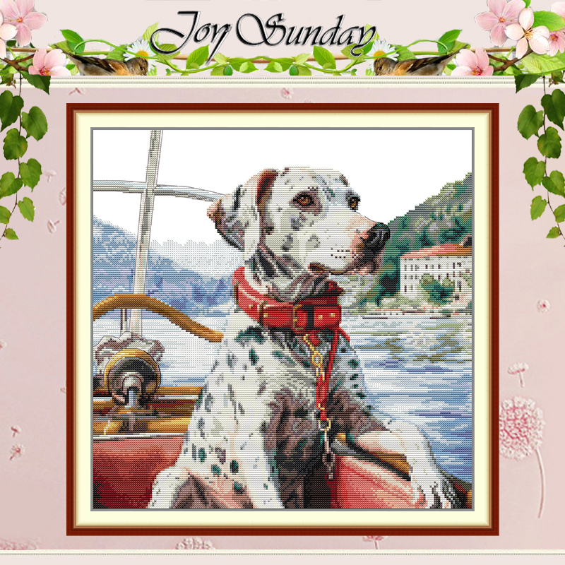 Embroidery X Stitch - Dalmation Animals Patterns Counted Cross Stitch