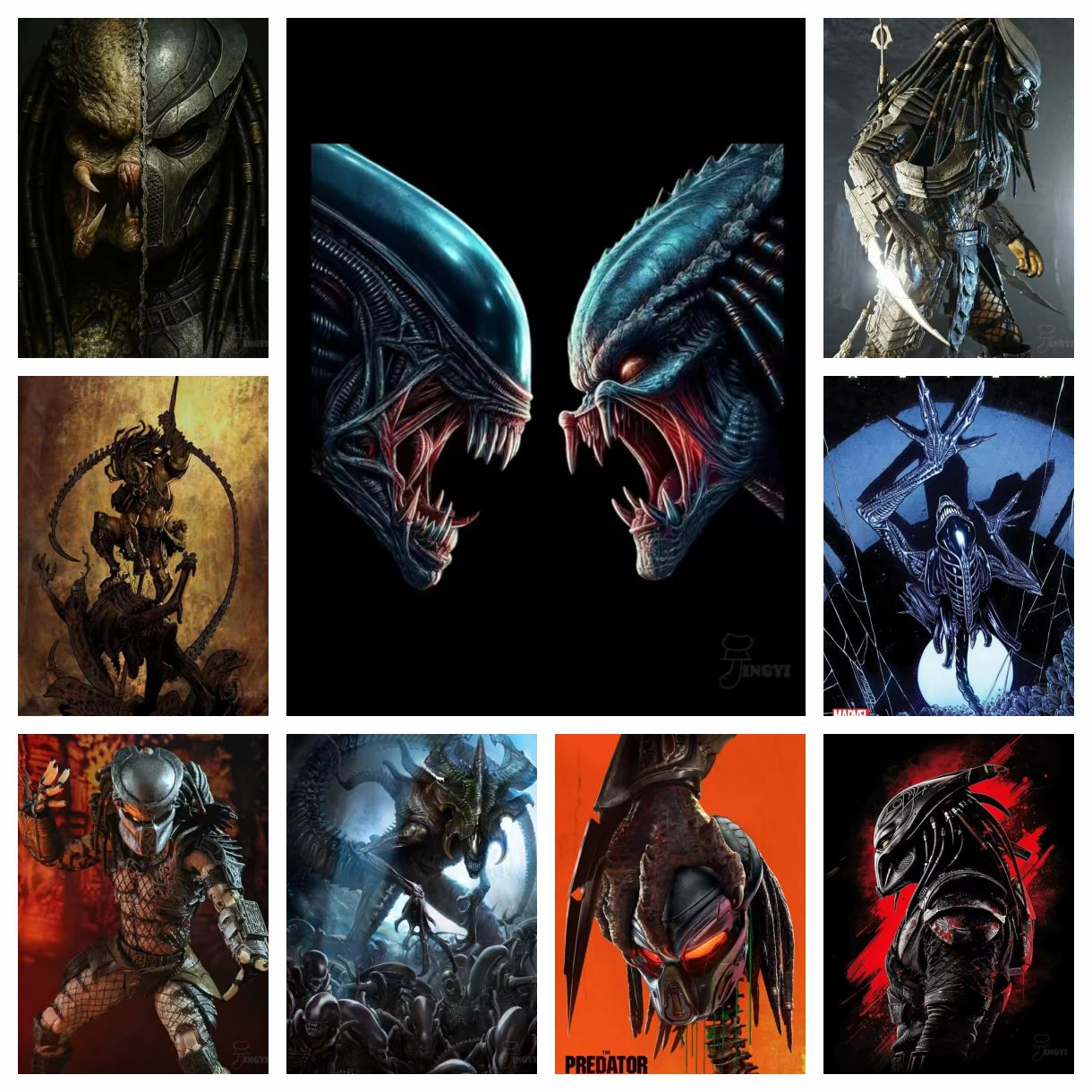 Embroidery Vs Stitching - 2026 New Alien vs Predator Character