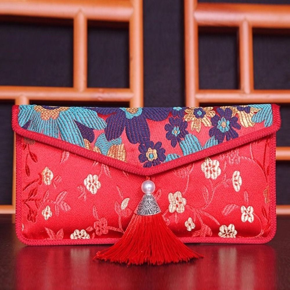 Embroidery Cloth - Embroidery Word Art Silk Cloth Lucky