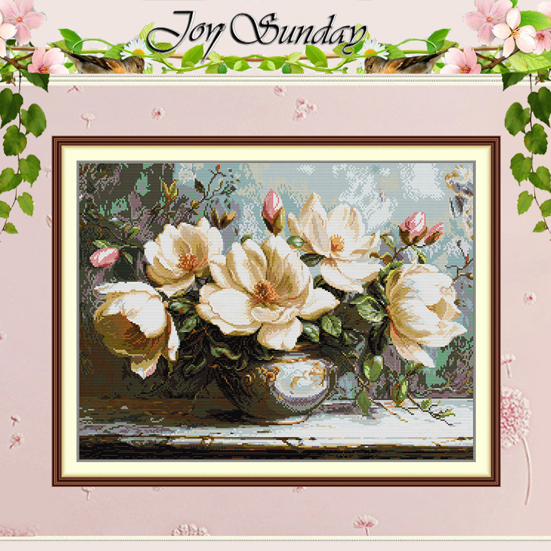 Embroidery X Stitch - The Mysterious Magnolia Patterns Counted Cross