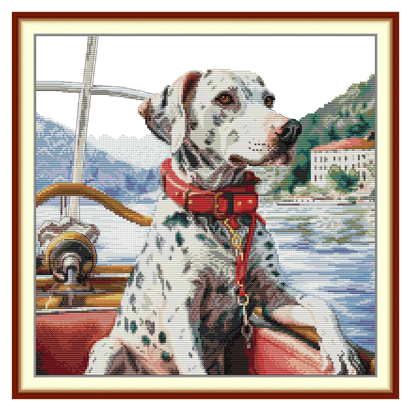 Dalmation Animals Patterns Cou - Embroidery X Stitch recensione e prezzo