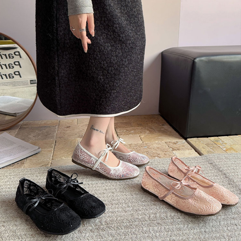 Women's Gentle Ballet Flat Sho - Embroidery Flat Shoes recensione e prezzo