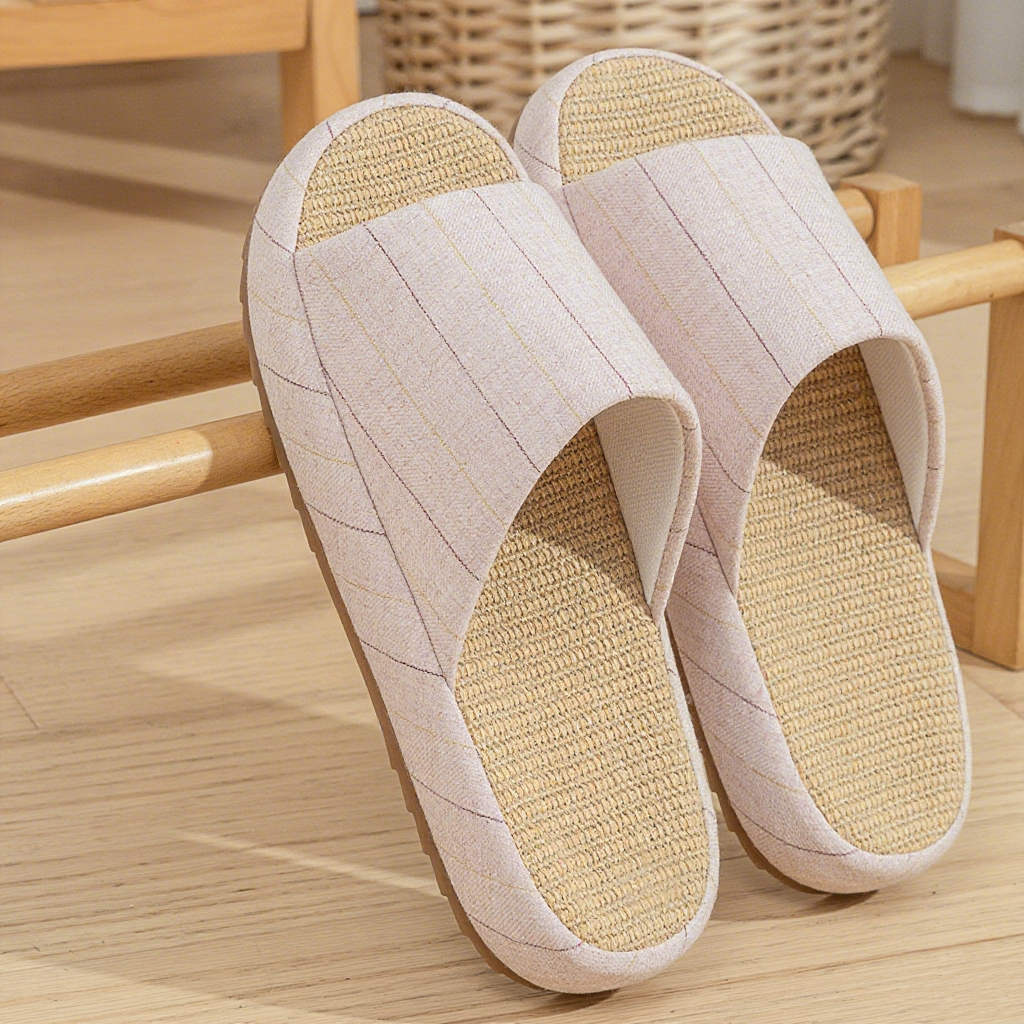 Summer Women Home Slippers Lin - Embroidery Flat Shoes recensione e prezzo