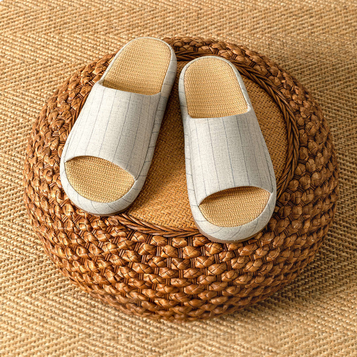 Summer Women Home Slippers Lin - Embroidery Flat Shoes recensione e prezzo