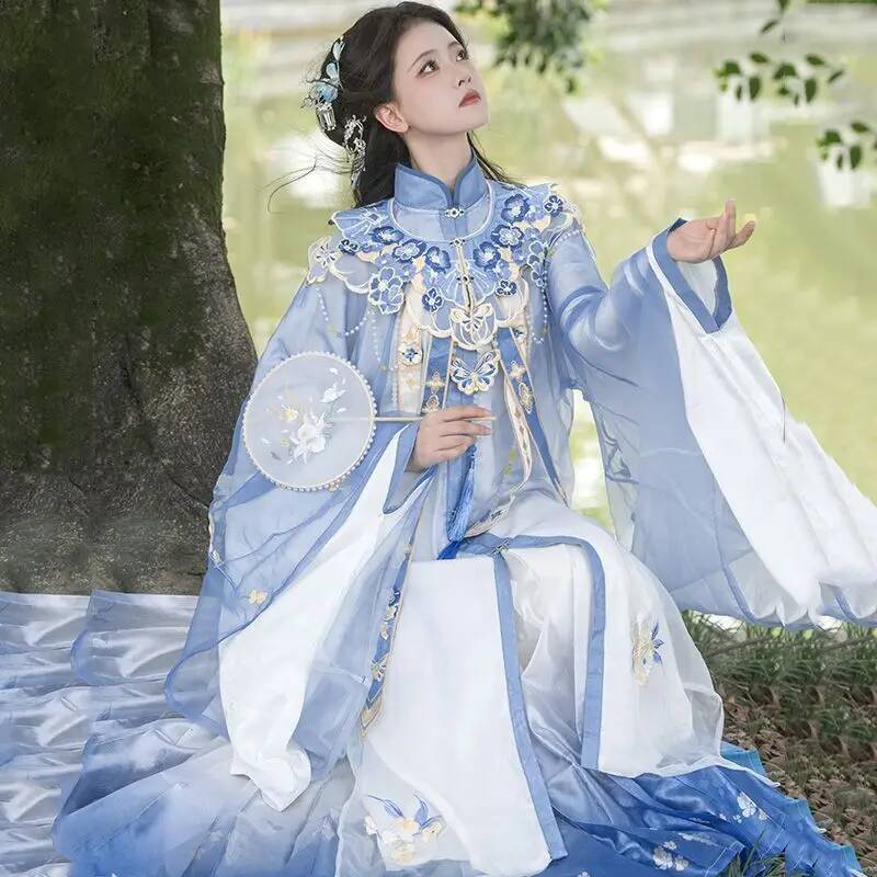 Bimonthly[Lan Jin Luo]New Hanf - Embroidery Shirt recensione e prezzo