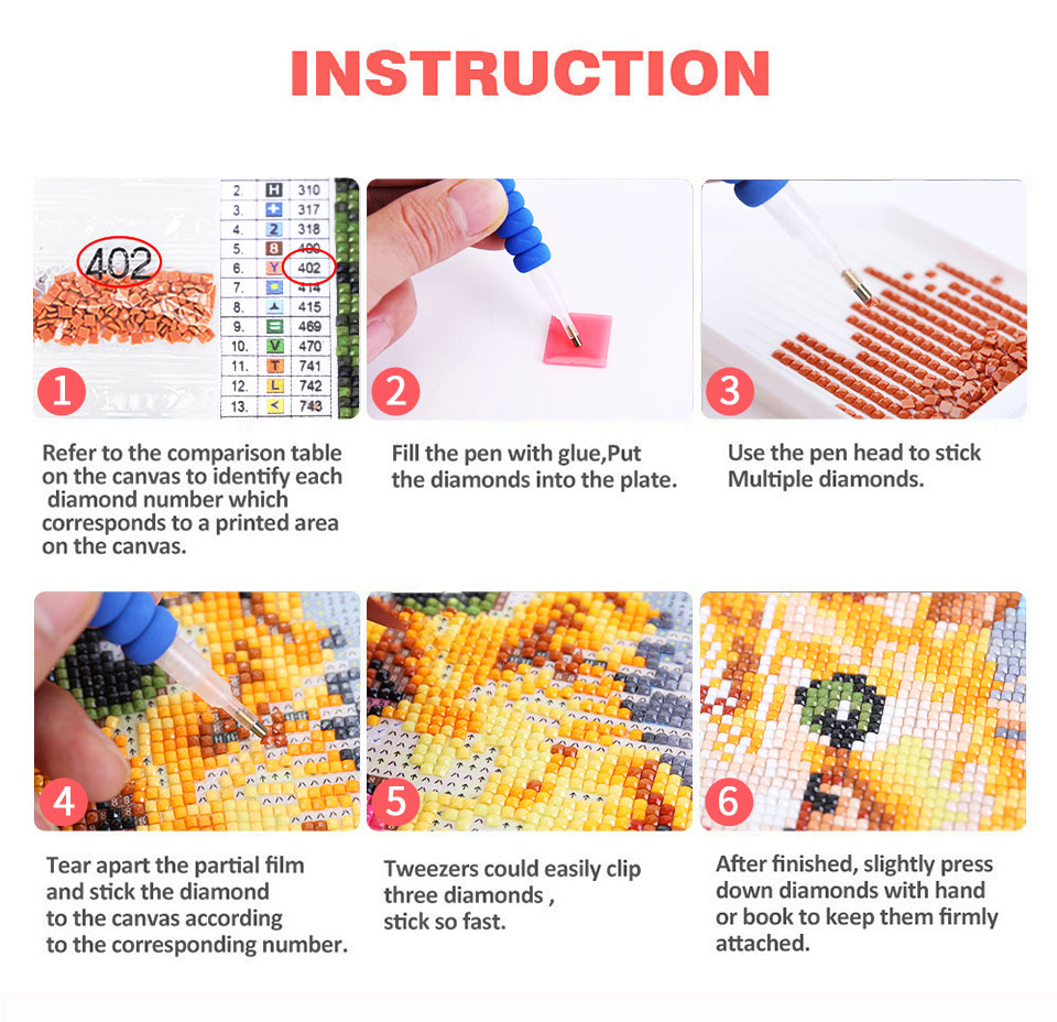 1pc frameless  5D Diamond Pain - Embroidery Flower recensione e prezzo