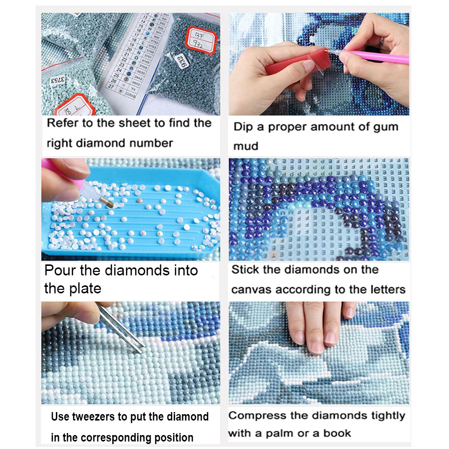 5D Diamond Painting Cross stit - Embroidery Vs Stitching recensione e prezzo
