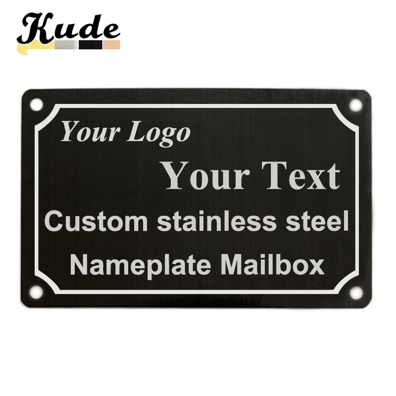 Custom Stainless Steel Name Ta - Embroidery Texture recensione e prezzo