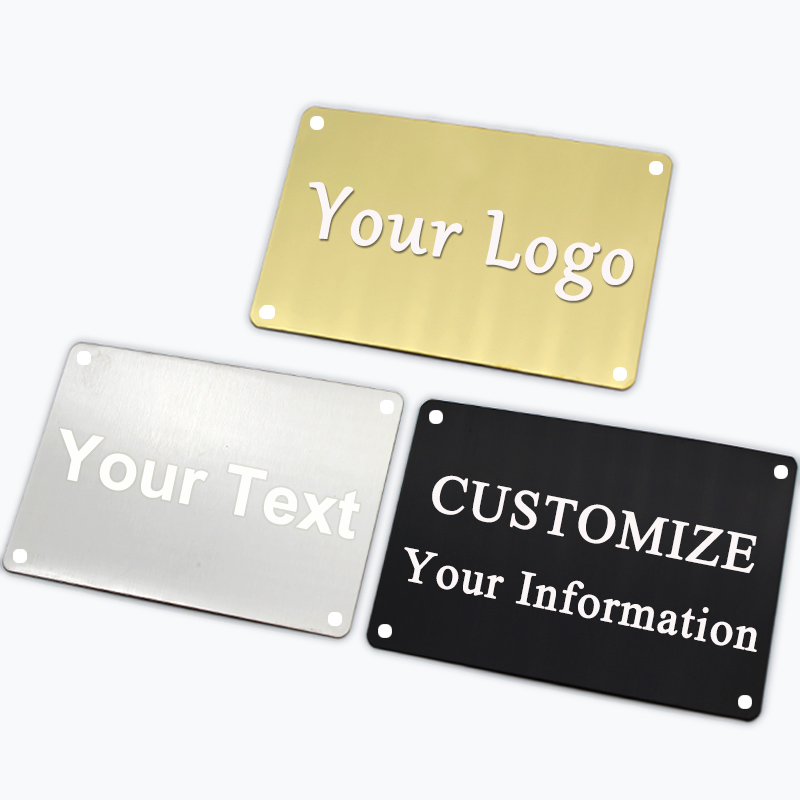 Custom Stainless Steel Name Ta - Embroidery Texture recensione e prezzo