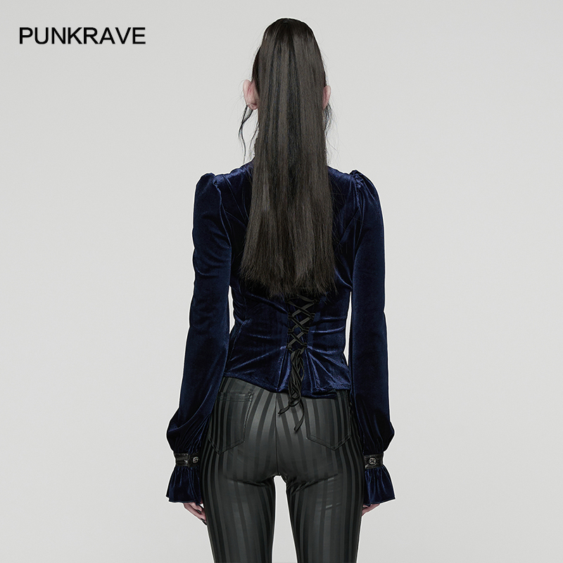 PUNK RAVE Women's Goth Gorgeou - Embroidery Texture recensione e prezzo