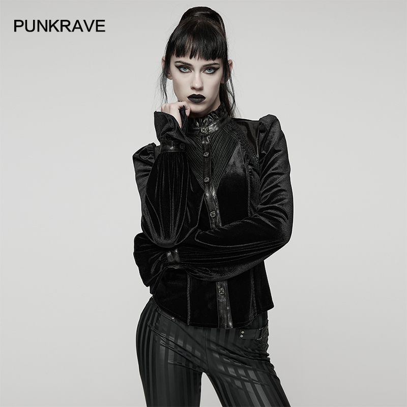 PUNK RAVE Women's Goth Gorgeou - Embroidery Texture recensione e prezzo
