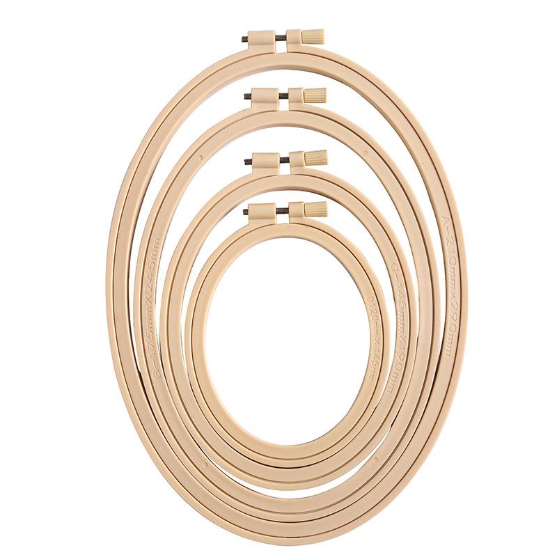Imitation Bamboo Plastic Oval  - Embroidery Hoop Stand recensione e prezzo