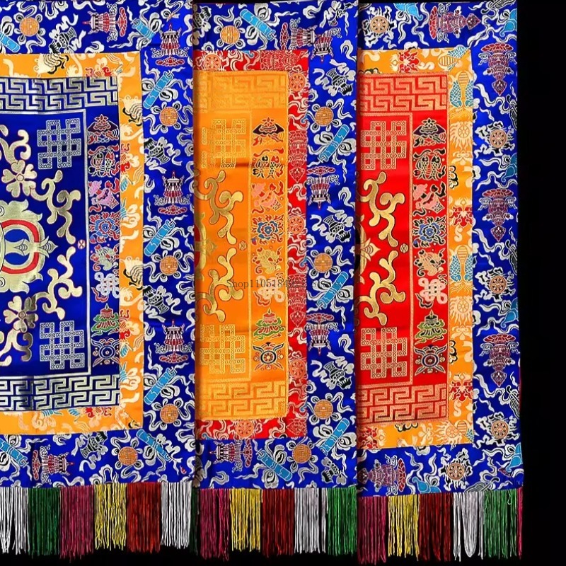 Cross Vajra Pestle Tibetan Dec - Embroidery Cloth recensione e prezzo