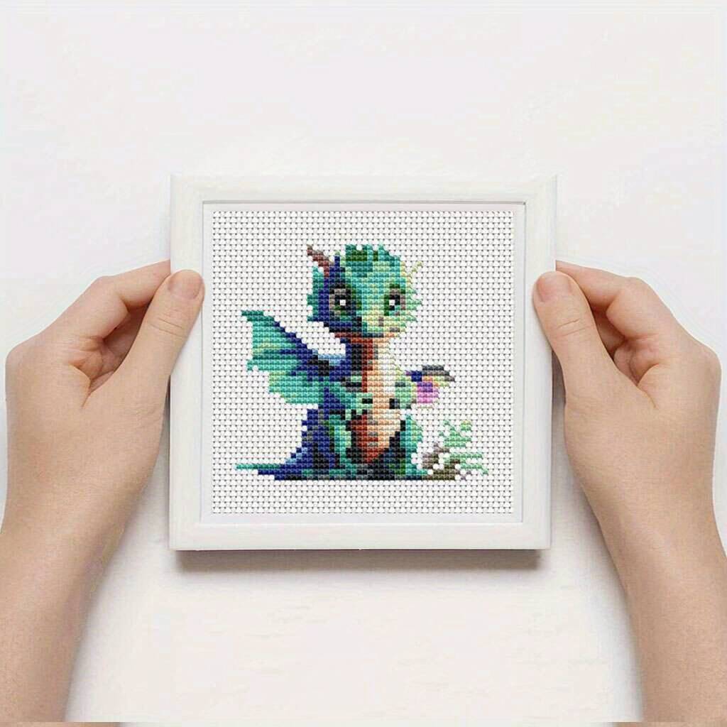 12Pcs Dragon Cross Stitch 11CT - Embroidery X Stitch recensione e prezzo