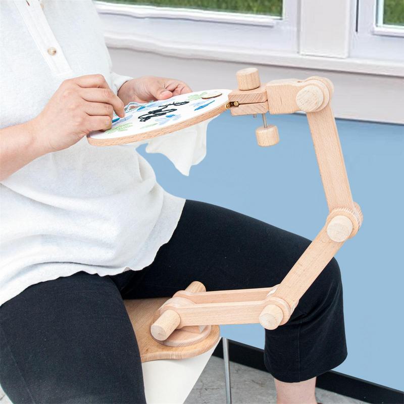 360 Degree Rotation Adjustable - Embroidery Hoop Stand recensione e prezzo