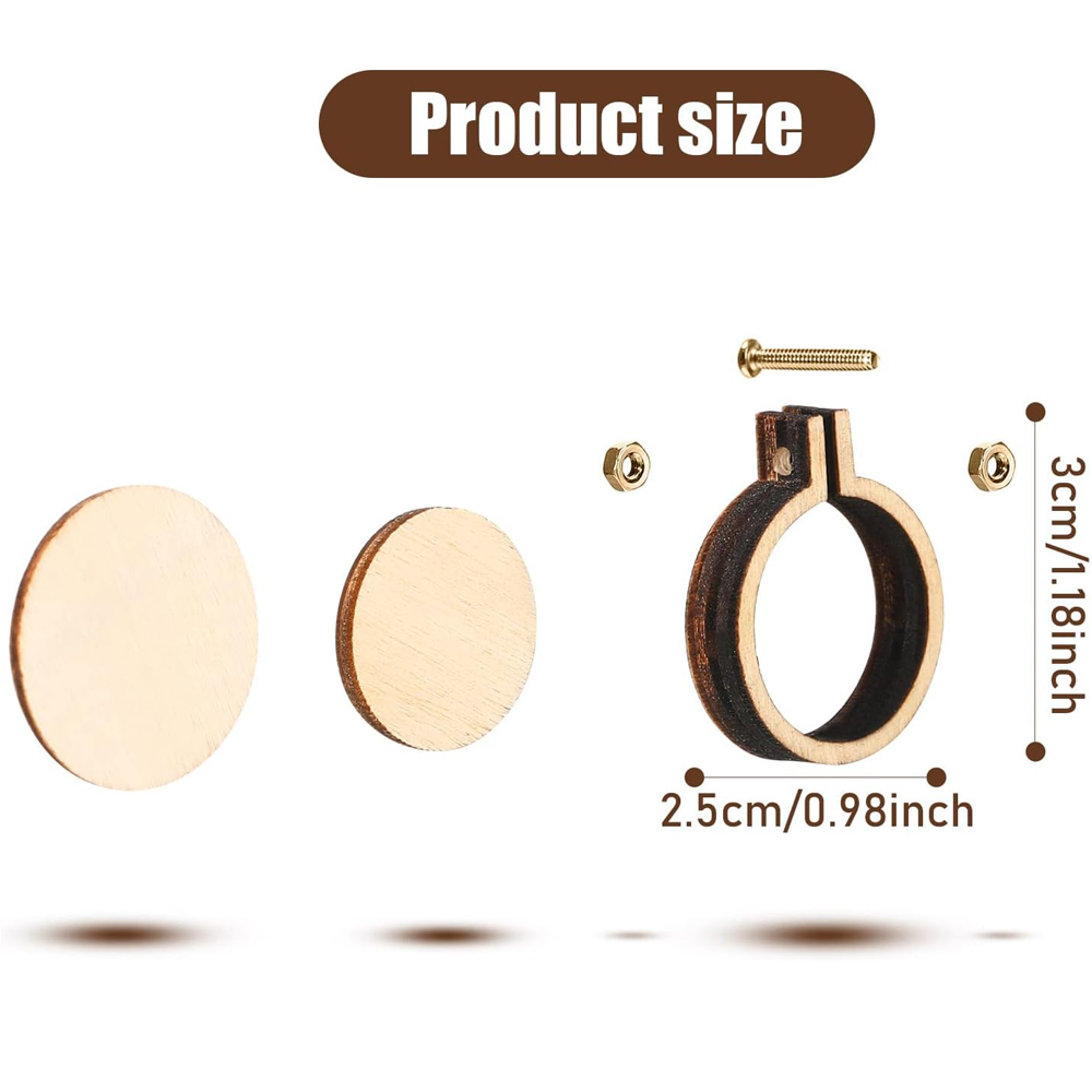 10Pcs/Set Wooden Mini Embroide - Embroidery X Stitch recensione e prezzo