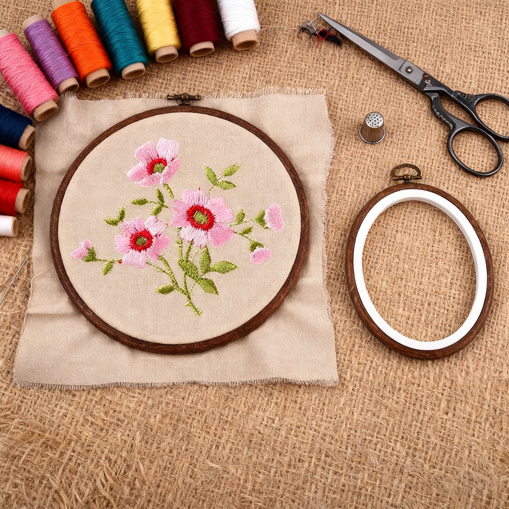 10PCS Sewing Tool Round Oval I - Embroidery Service recensione e prezzo