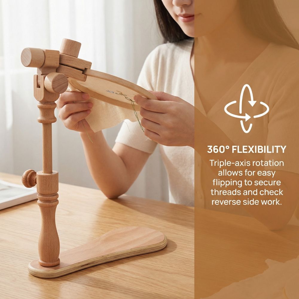 Portable Embroidery Hoops Stan - Embroidery Hoop Stand recensione e prezzo