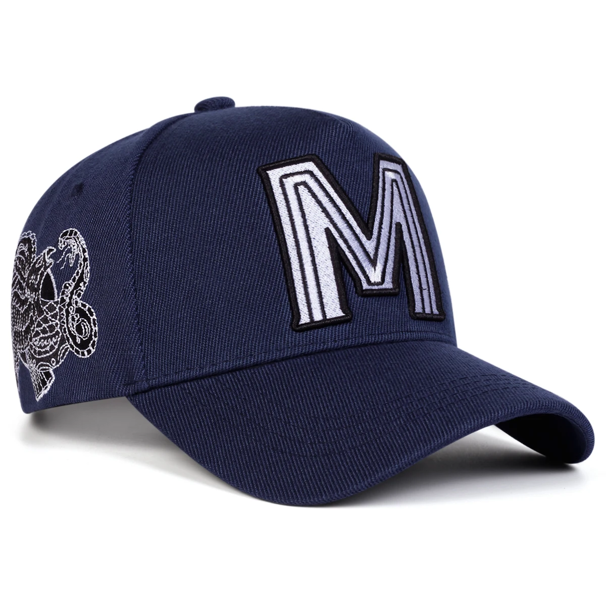 Unisex M Letter Embroidery Bas - Embroidery Letter M recensione e prezzo