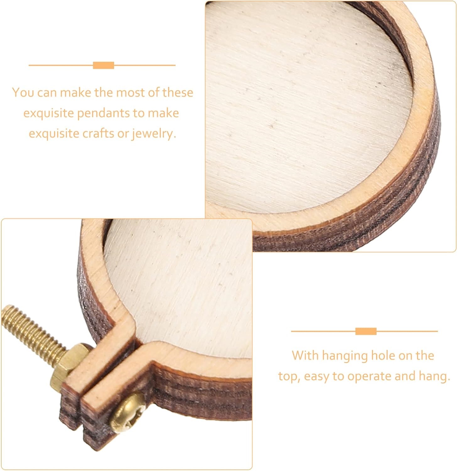 10PCS Mini Embroidery Hoop Woo - Embroidery Hoop Stand recensione e prezzo