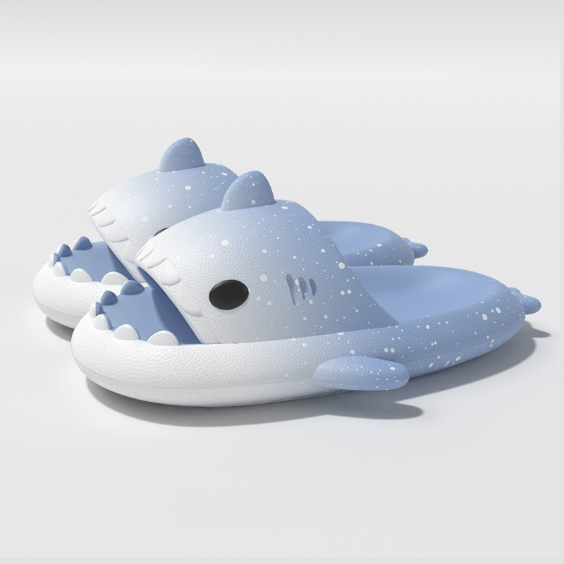Cute Cartoon Shark Slippers Fo - Embroidery Flat Shoes recensione e prezzo