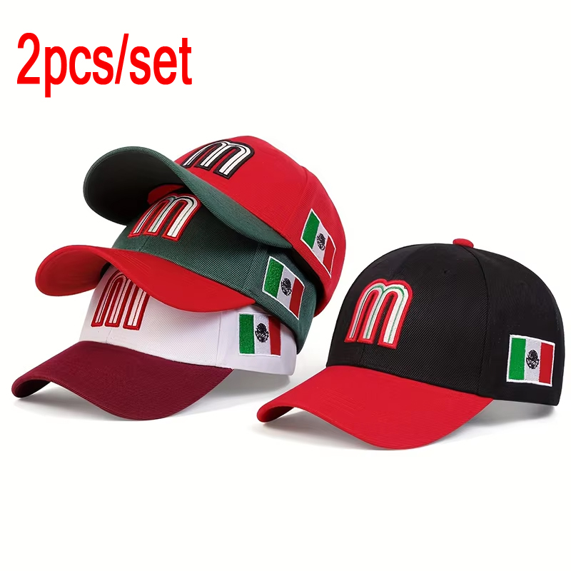 Unisex M Letter Embroidery Bas - Embroidery Letter M recensione e prezzo