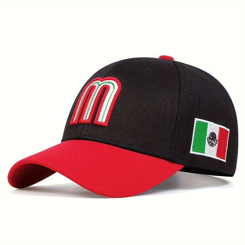 Unisex M Letter Embroidery Bas - Embroidery Letter M recensione e prezzo