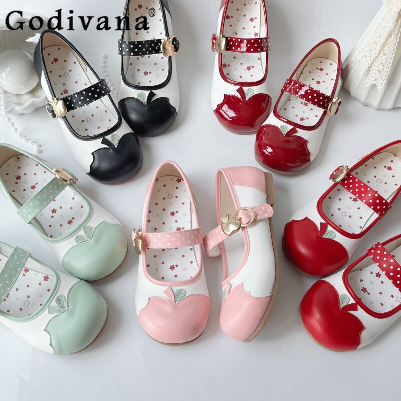 Original Japanese Lolita Mary  - Embroidery Flat Shoes recensione e prezzo
