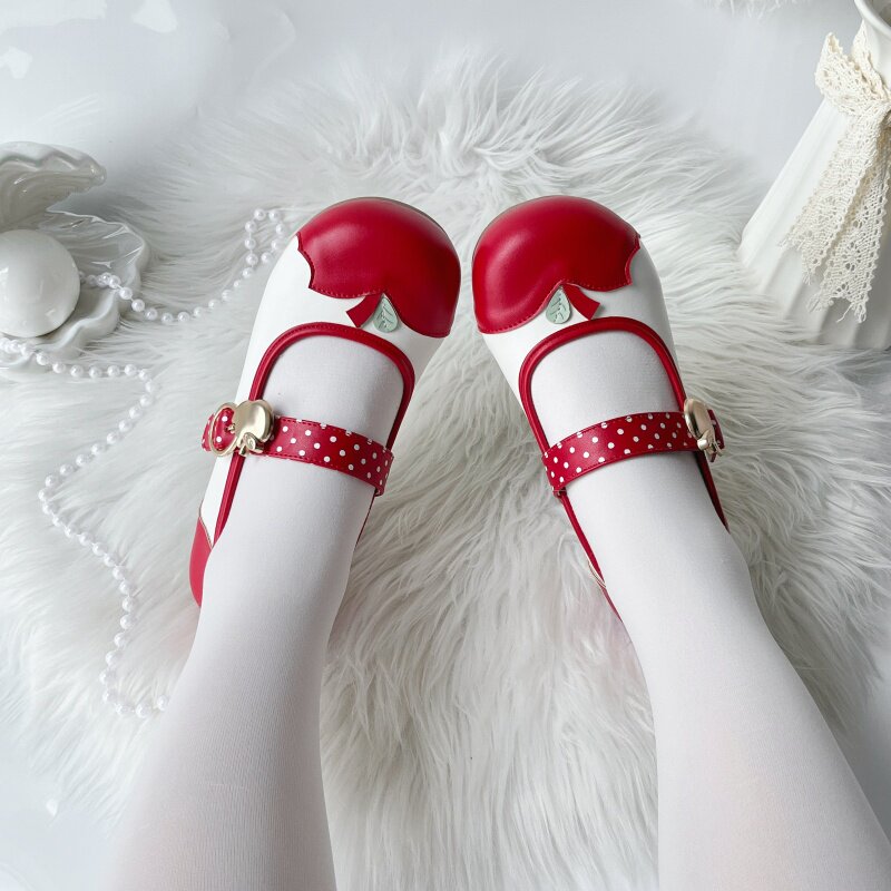 Original Japanese Lolita Mary  - Embroidery Flat Shoes recensione e prezzo
