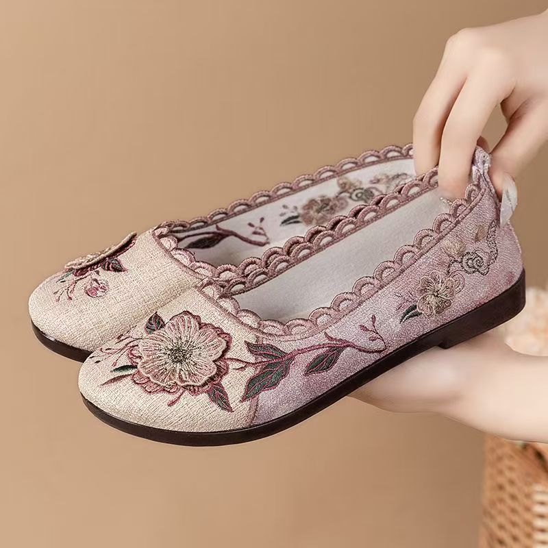 Women Spring Autumn New Flat s - Embroidery Cloth recensione e prezzo