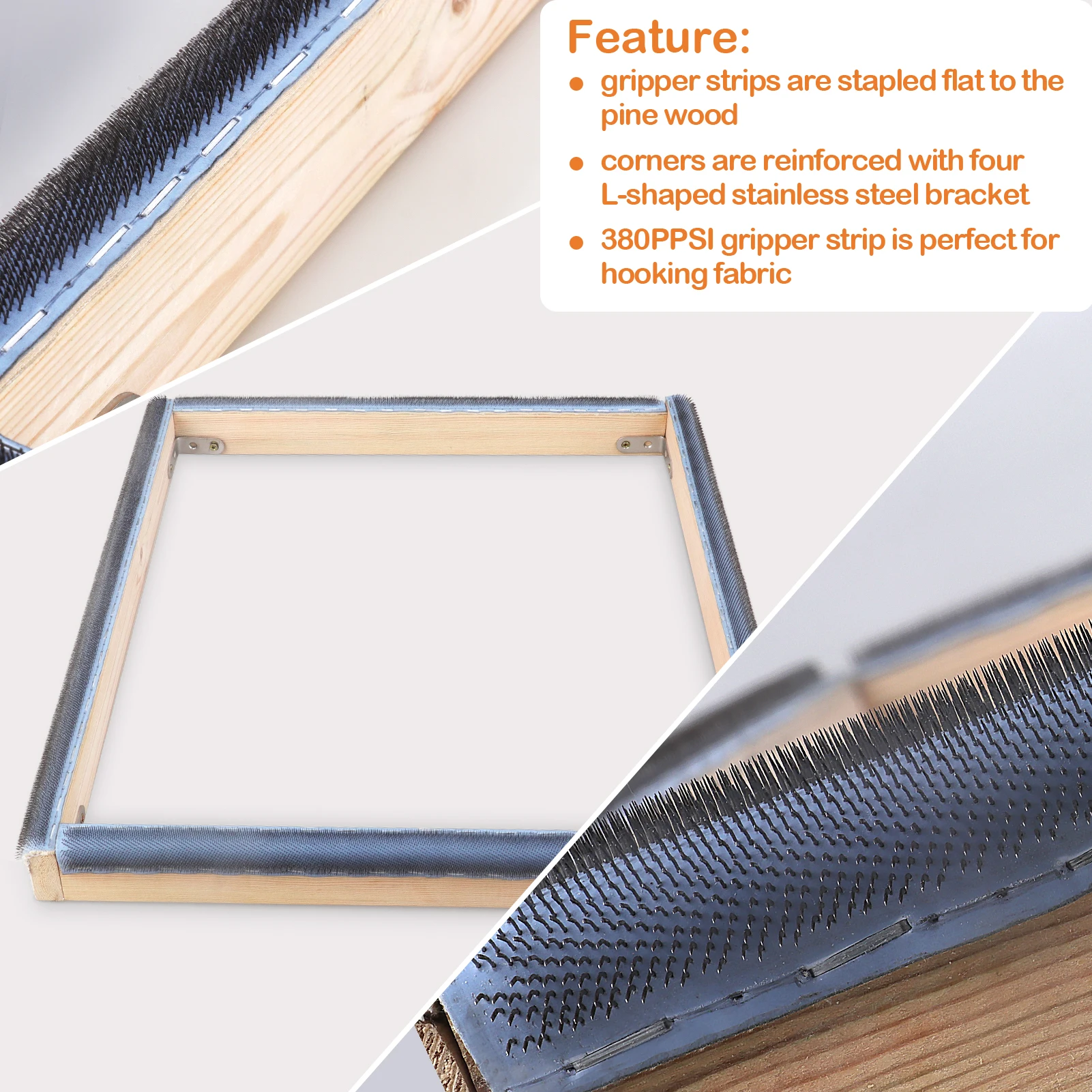 Punch Needle Frame Square Embr - Embroidery Hoop Stand recensione e prezzo