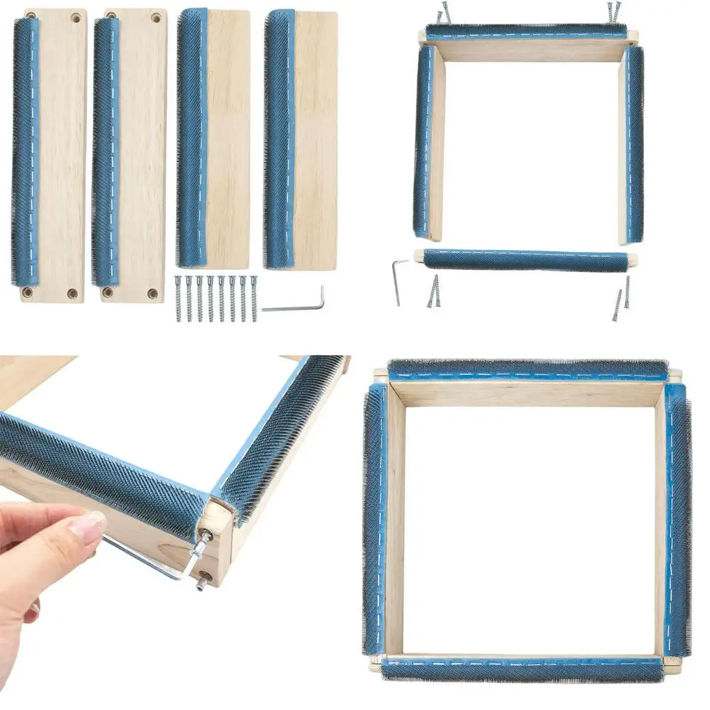 Punch Needle Frame Square Embr - Embroidery Hoop Stand recensione e prezzo