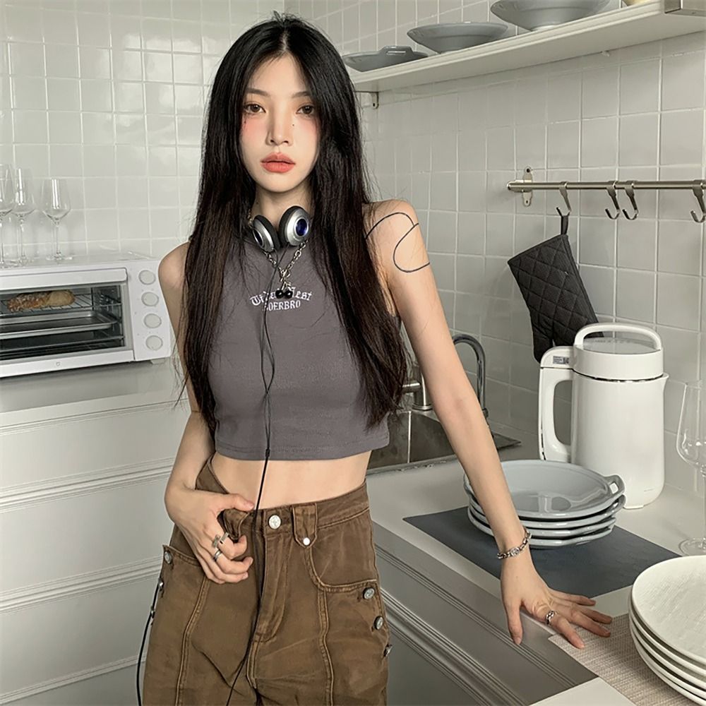 Simple Microelastic Sleeveless - Embroidery Letter M recensione e prezzo