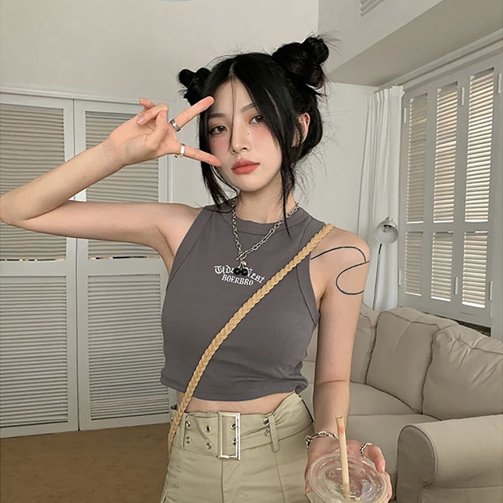Simple Microelastic Sleeveless - Embroidery Letter M recensione e prezzo