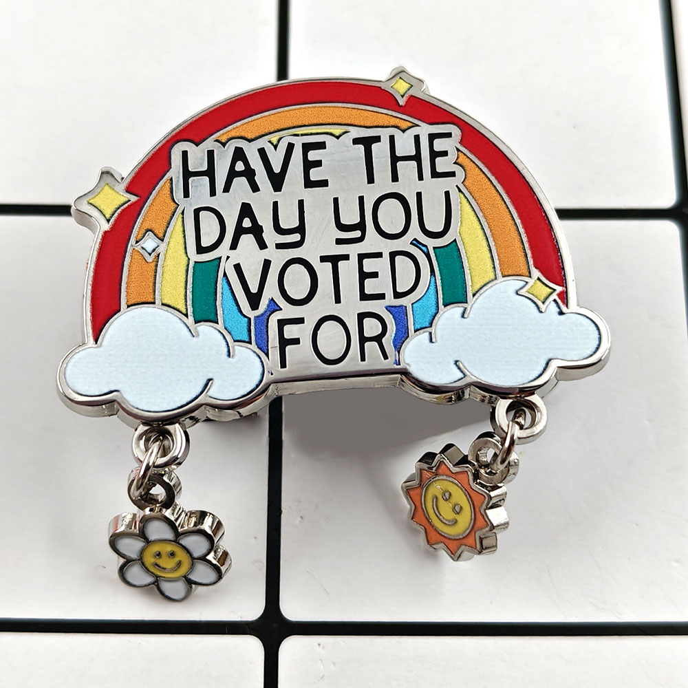 Have The Day You Voted for Bro - Embroidery Texture recensione e prezzo