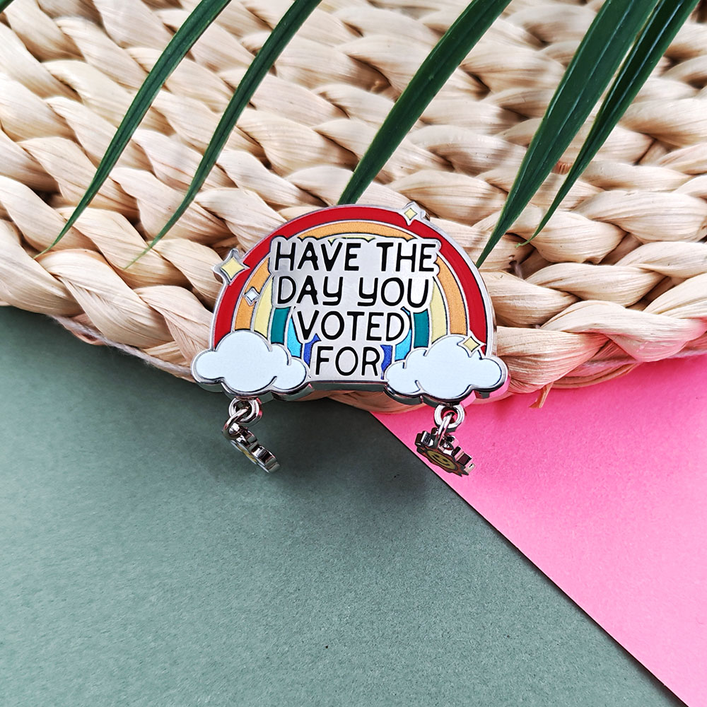 Have The Day You Voted for Bro - Embroidery Texture recensione e prezzo