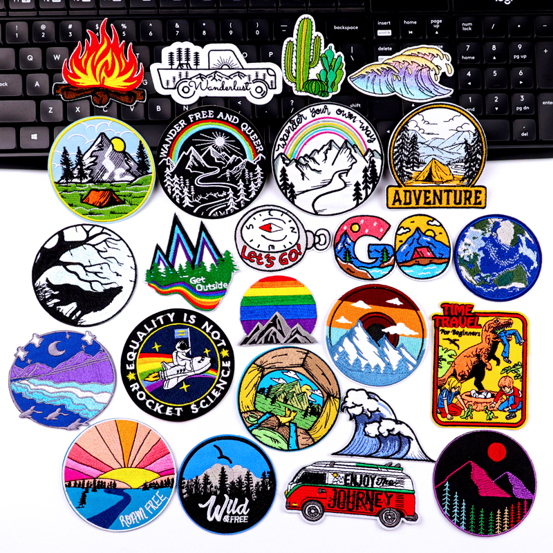 Camping/Adventure Patch Iron O - Embroidery Converse recensione e prezzo