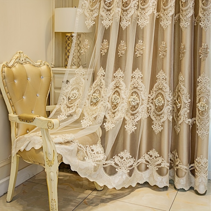 1pc Luxury Double-layer Europe - Embroidery Flower recensione e prezzo
