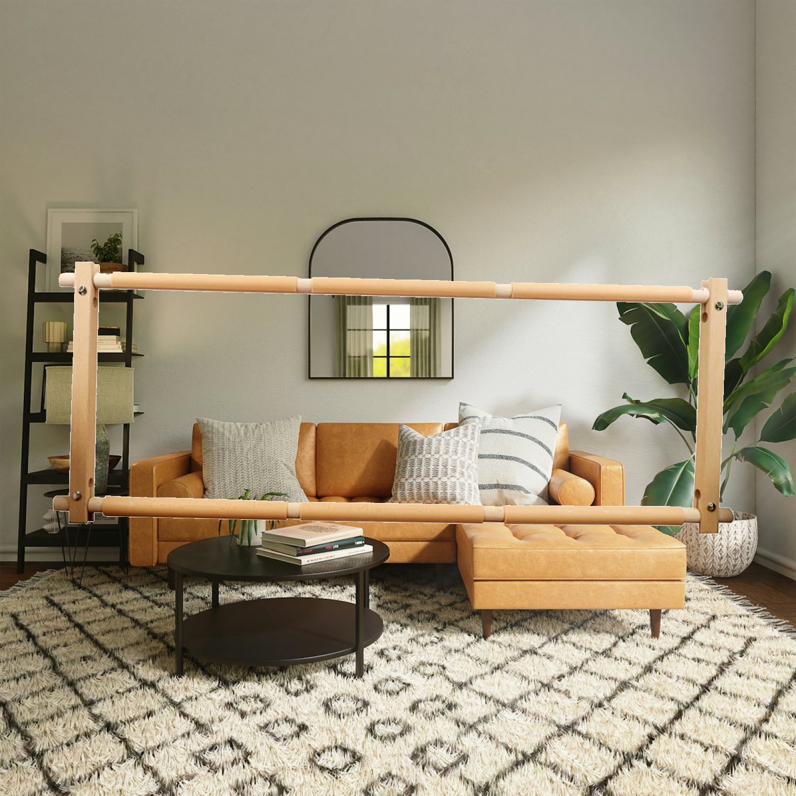 Beech Embroidery Scroll Frame  - Embroidery Hoop Stand recensione e prezzo