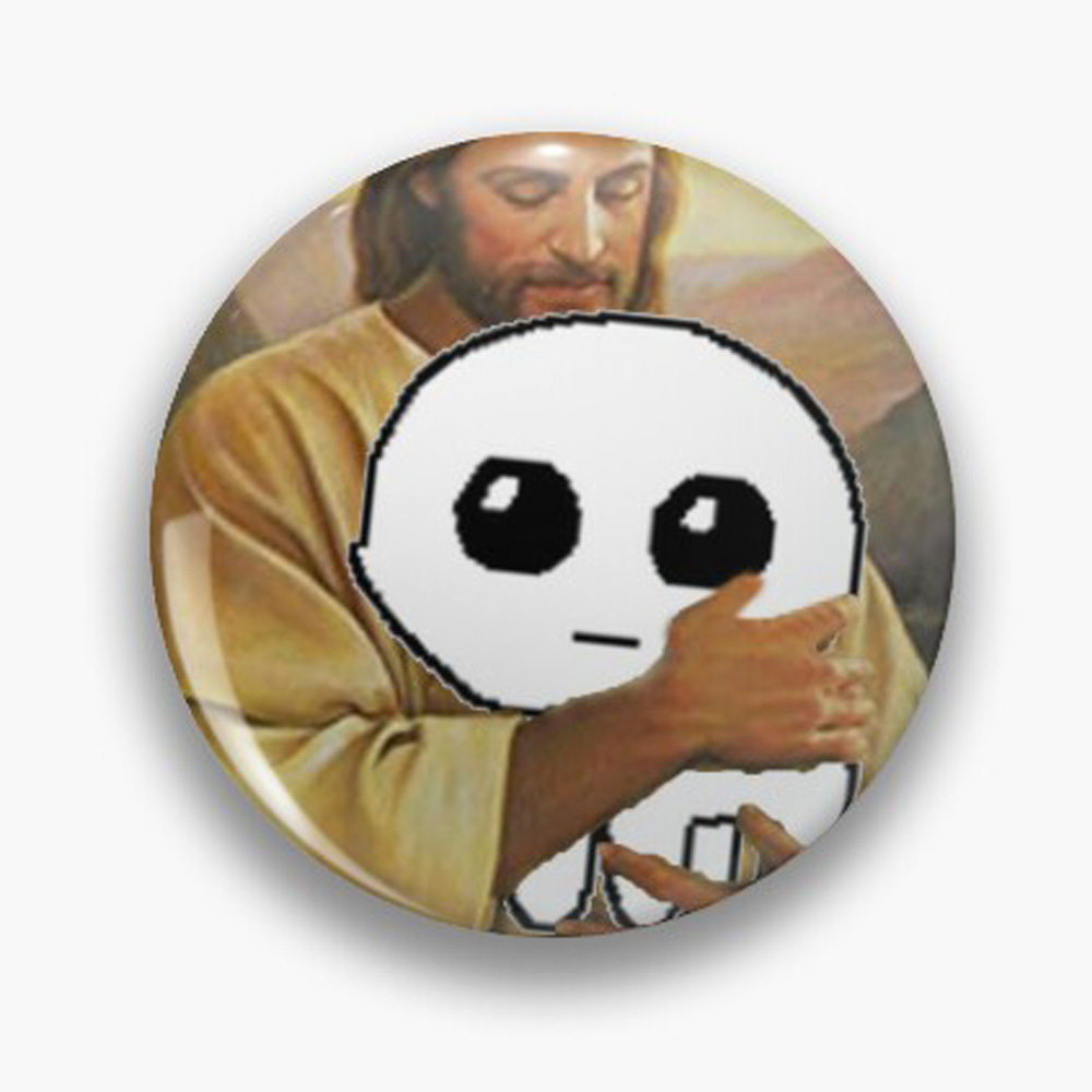 Jesus I Saw That Tinplate Pins - Embroidery Letter M recensione e prezzo