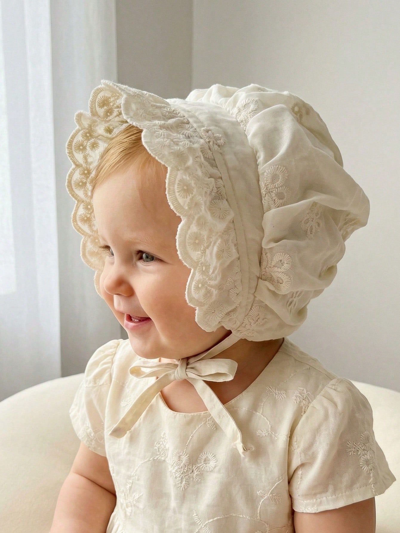 1pcs 6-18M Baby Girls White La - Embroidery Flower recensione e prezzo
