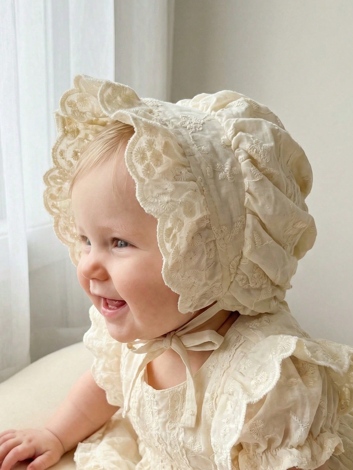 1pcs 6-18M Baby Girls White La - Embroidery Flower recensione e prezzo