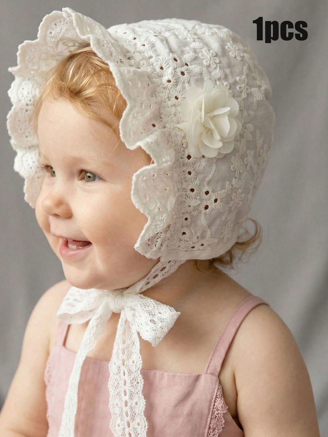 1pcs 6-18M Baby Girls White La - Embroidery Flower recensione e prezzo