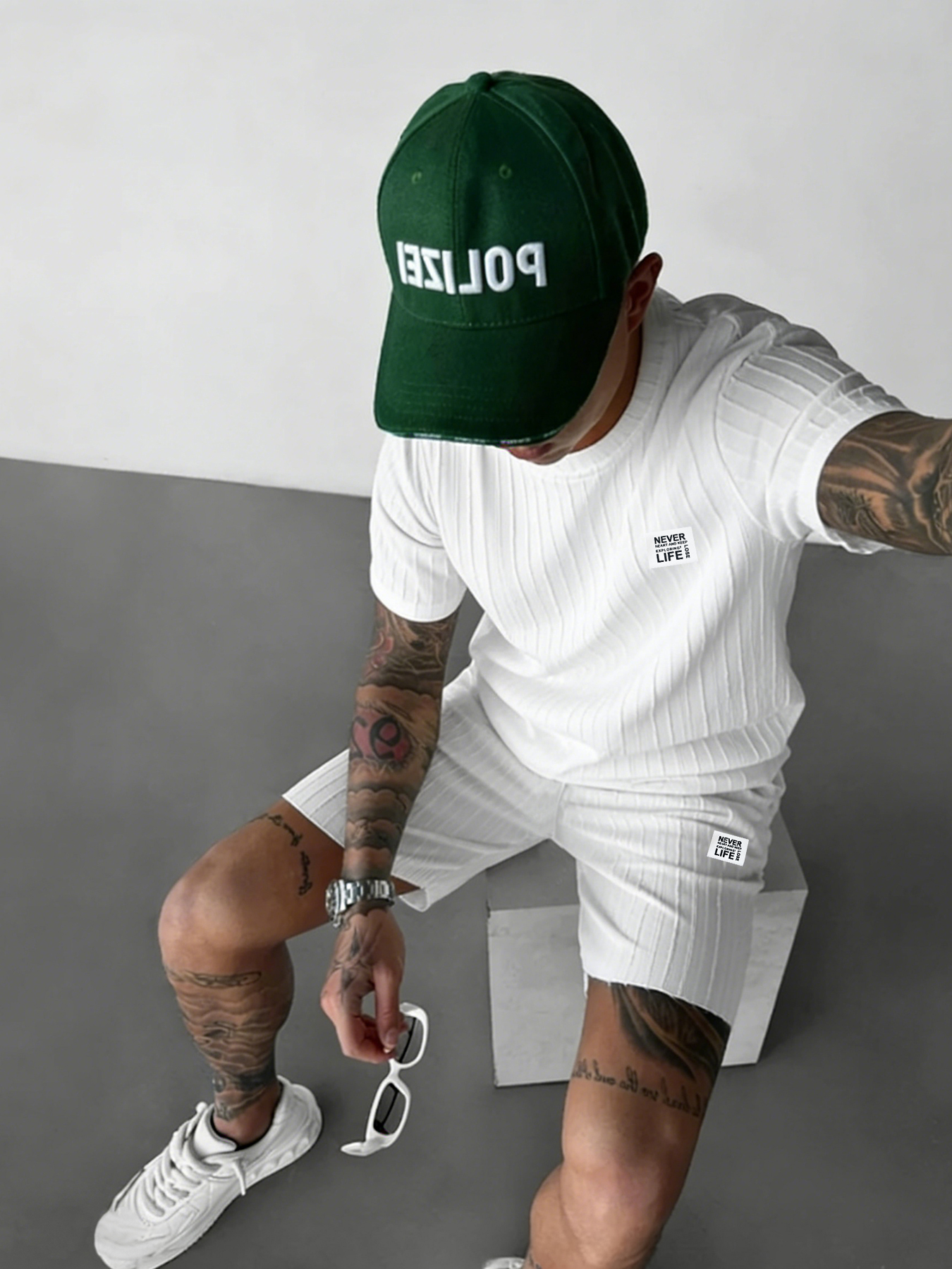 Men's Textured “Never Lose You - Embroidery Shirt recensione e prezzo