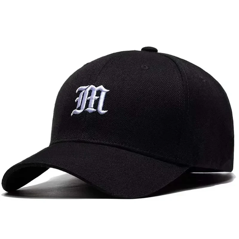 Unisex M Letter Embroidery Bas - Embroidery Letter M recensione e prezzo
