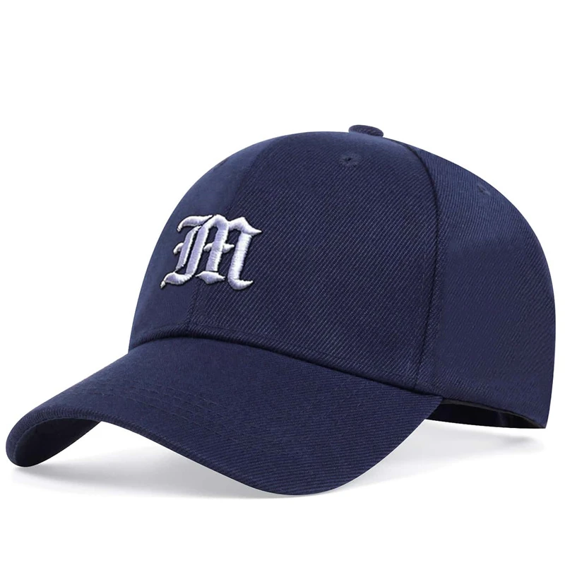 Unisex M Letter Embroidery Bas - Embroidery Letter M recensione e prezzo