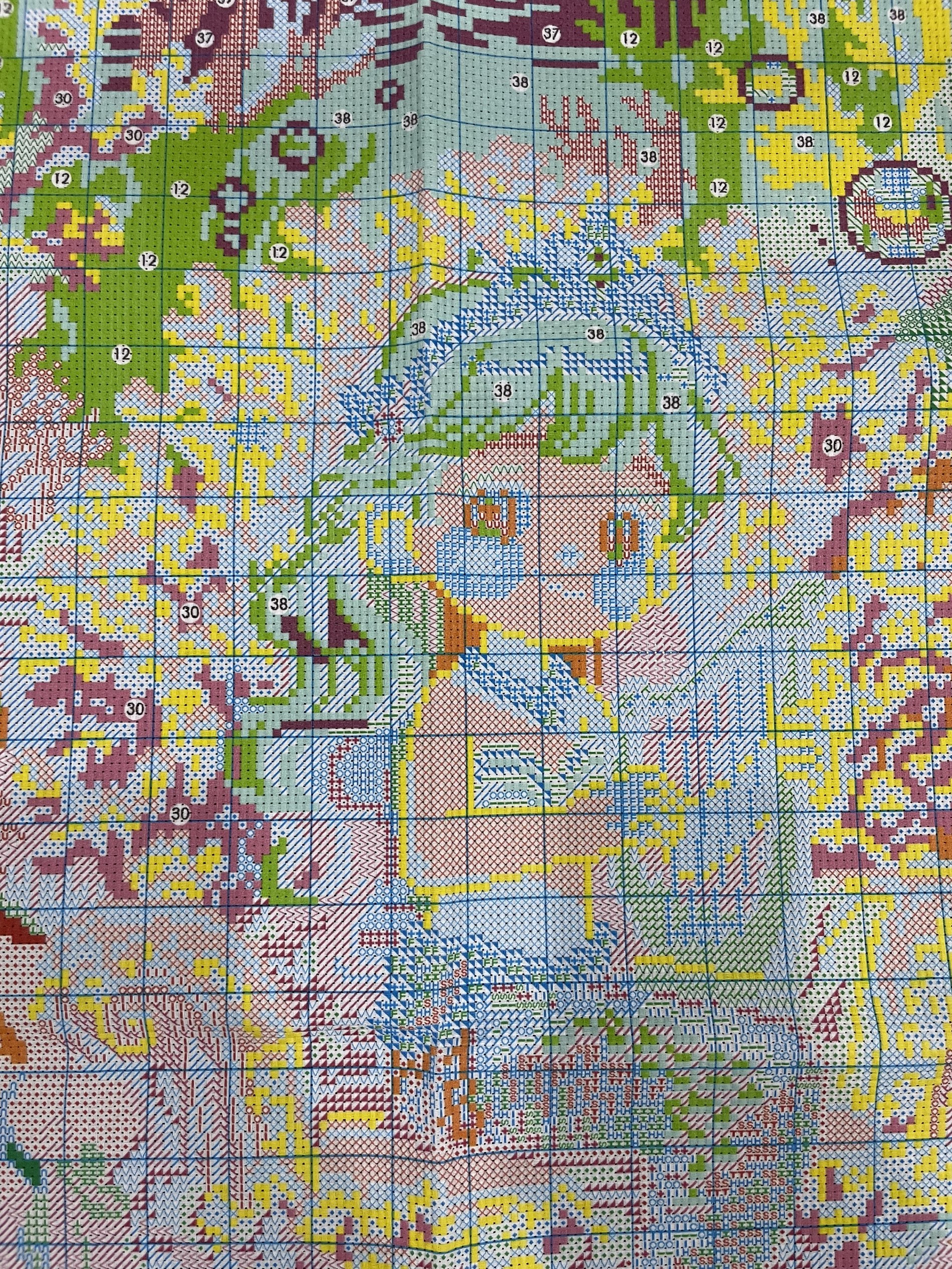 9CT 11CT Fish Girl Embroidery  - Embroidery X Stitch recensione e prezzo
