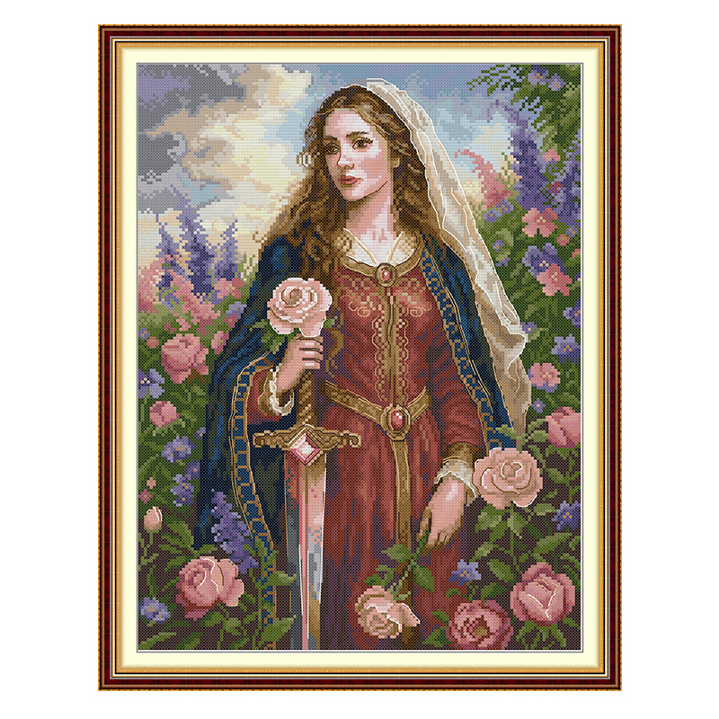Male Female Warrior Patterns C - Embroidery X Stitch recensione e prezzo