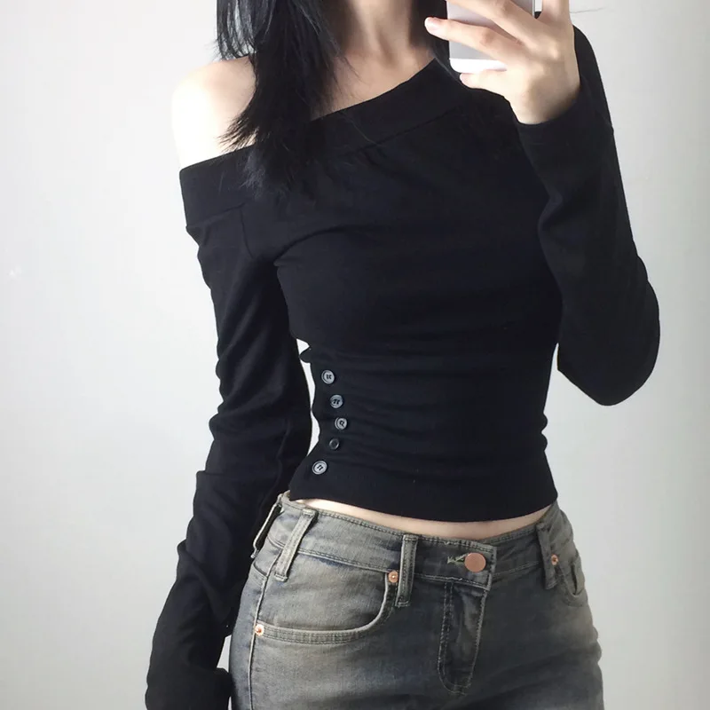 Y2K Vintage Pleated Button T-S - Embroidery Shirt recensione e prezzo