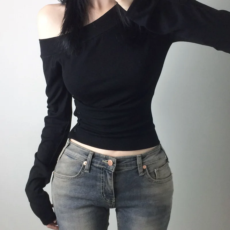 Y2K Vintage Pleated Button T-S - Embroidery Shirt recensione e prezzo
